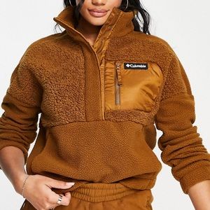 Columbia Sherpa pullover fleece